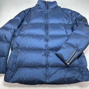 Bogner Puffer Jacket Mens 54 Blue Down Goan Thylmann Quilted Ski Outdoor Logo 2X